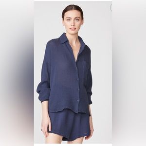NWT Stateside Gauze Set - top shorts  S shopbop Carbon38 curr seas vitamin a